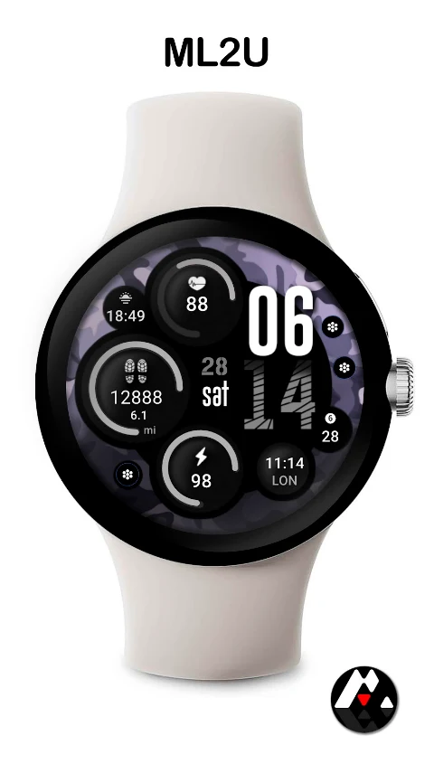 ML2U 102 Watch Face screenshot