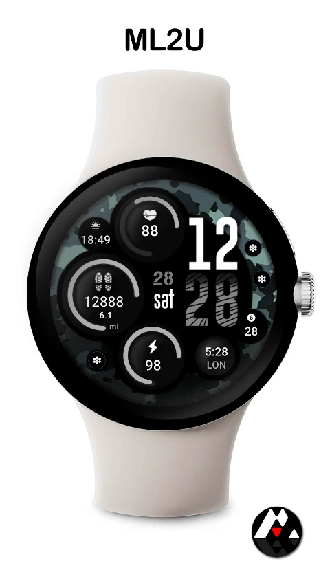 ML2U 102 Watch Face screenshot