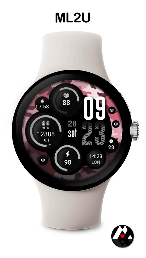 ML2U 102 Watch Face screenshot