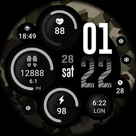 ML2U 102 Watch Face screenshot