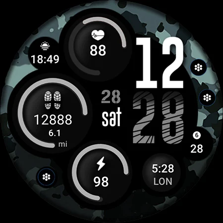 ML2U 102 Watch Face screenshot