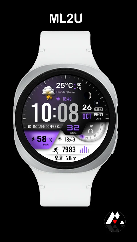 ML2U 328 Watch Face screenshot
