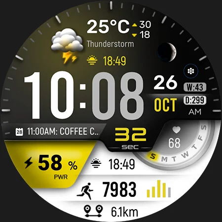 ML2U 328 Watch Face screenshot