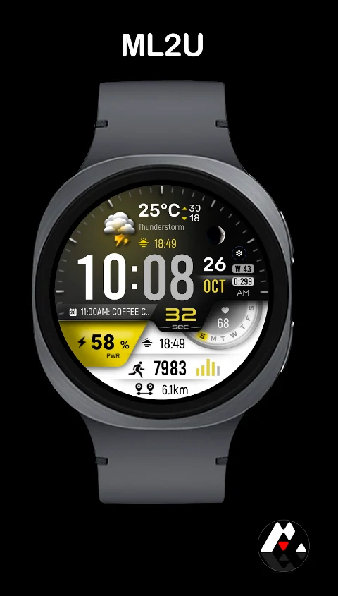 ML2U 328 Watch Face screenshot