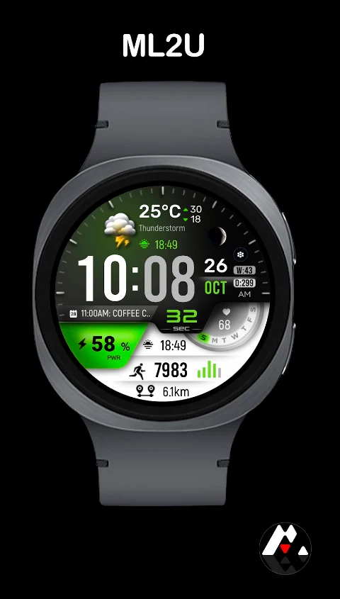 ML2U 328 Watch Face screenshot