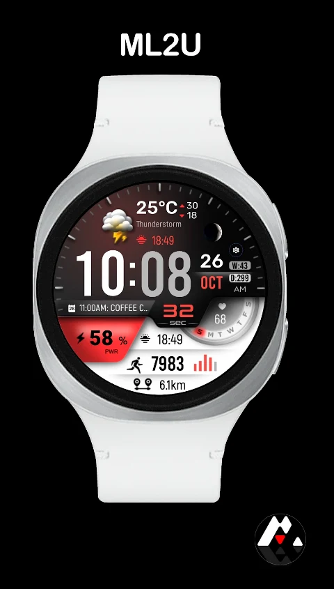ML2U 328 Watch Face screenshot
