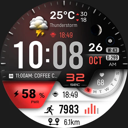 ML2U 328 Watch Face screenshot