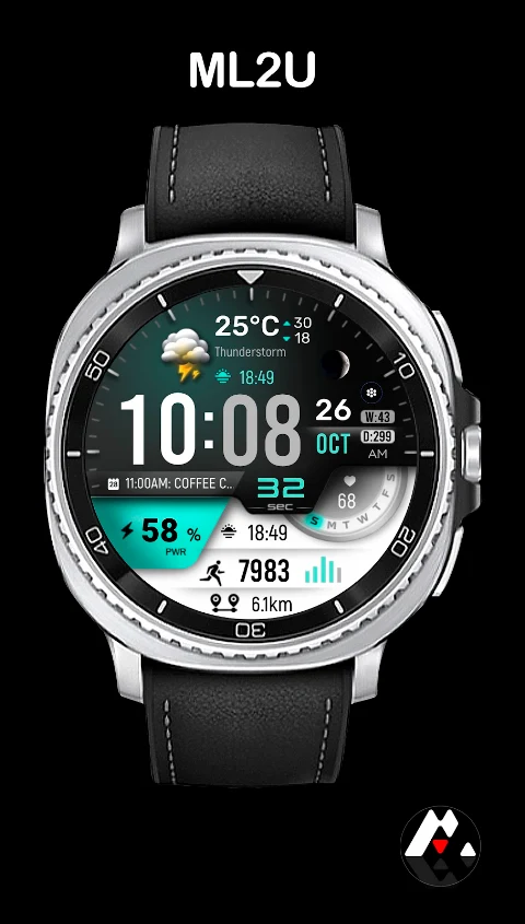 ML2U 328 Watch Face screenshot