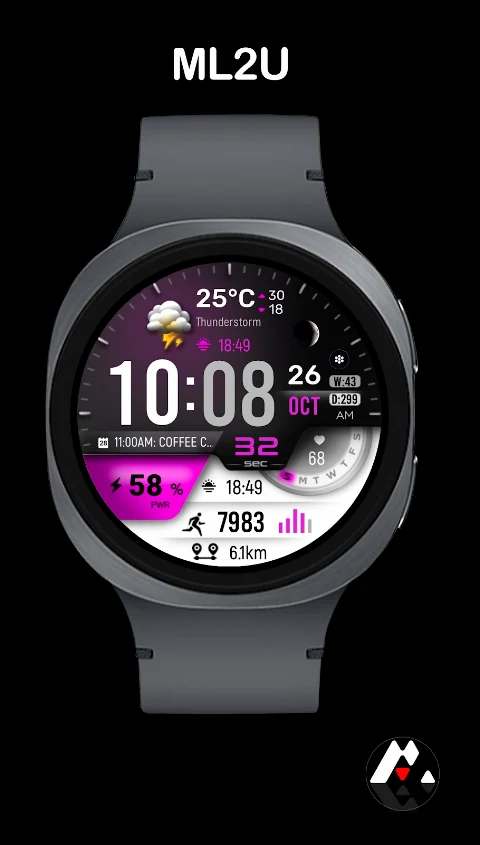 ML2U 328 Watch Face screenshot