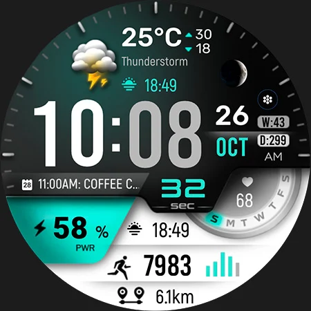ML2U 328 Watch Face screenshot