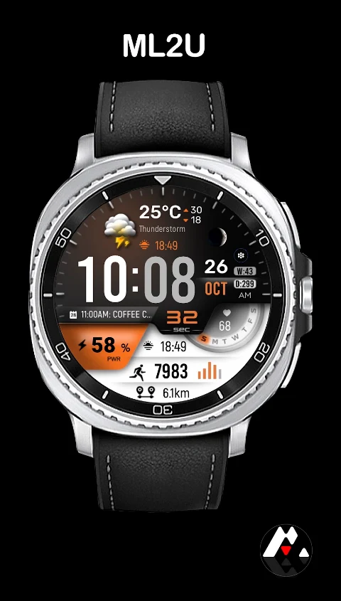 ML2U 328 Watch Face screenshot