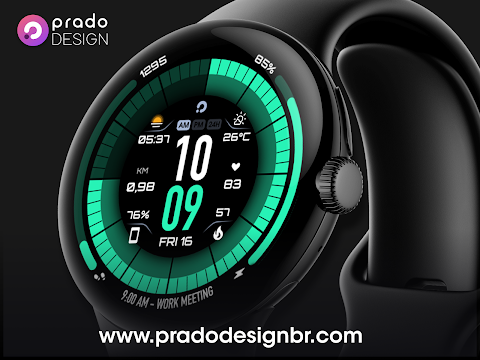 PRIME 041 Hybrid Watch Face screenshot