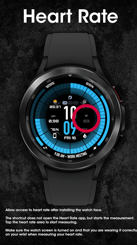 PRIME 041 Hybrid Watch Face screenshot