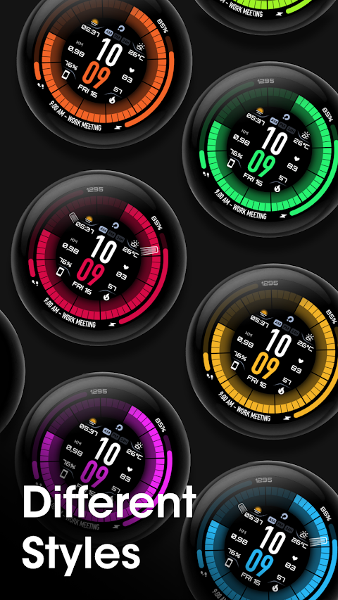 PRIME 041 Hybrid Watch Face screenshot