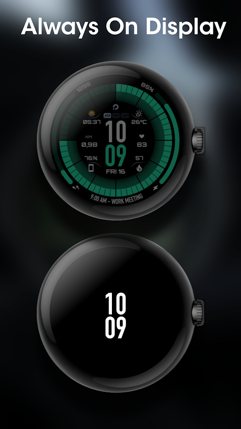 PRIME 041 Hybrid Watch Face screenshot