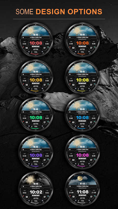 WFP 211 Weather animated watch screenshot