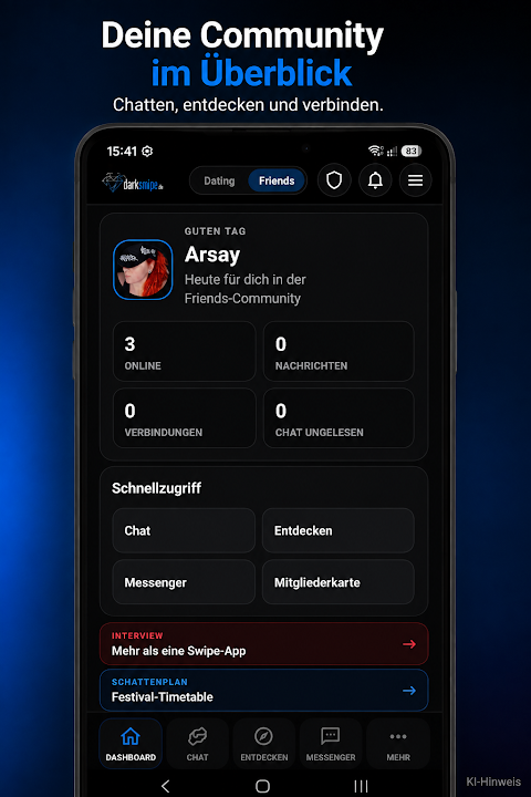 DarkSwipe: Goth & Metal Dating screenshot