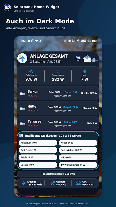 Solarbank Home Widget screenshot