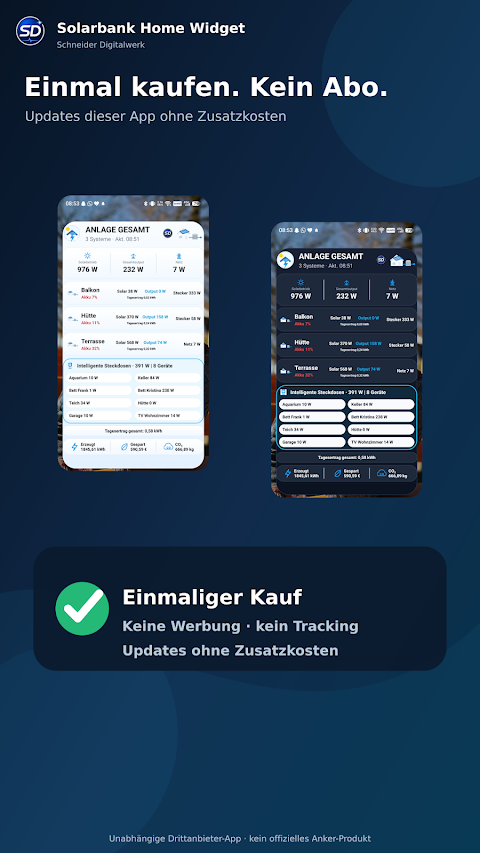 Solarbank Home Widget screenshot