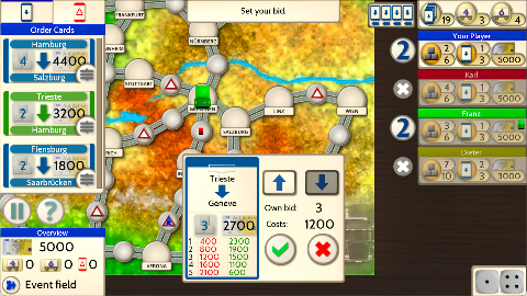 Auf Achse Logistics Board Game screenshot