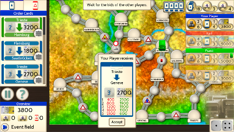 Auf Achse Logistics Board Game screenshot