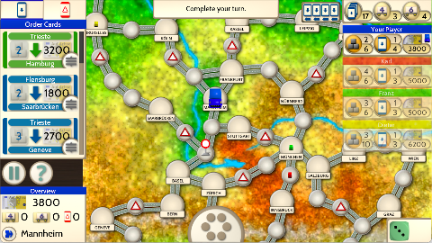 Auf Achse Logistics Board Game screenshot