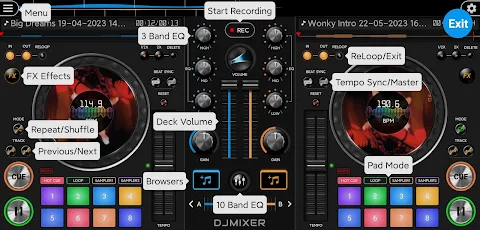 DJ Mix Studio – DJ Music Mixer screenshot