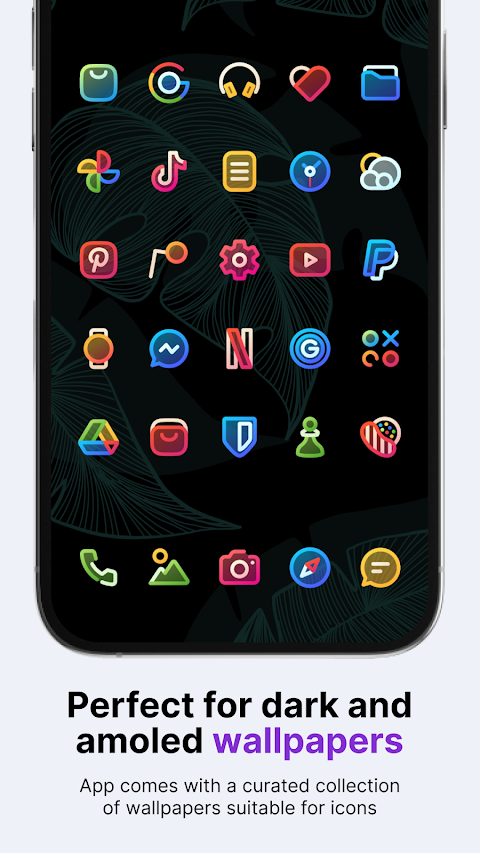 AlineT: bold linear icon pack screenshot