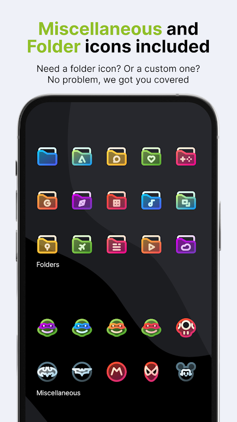 AlineT: bold linear icon pack screenshot
