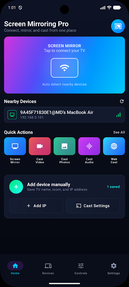 Screen Mirroring Pro screenshot