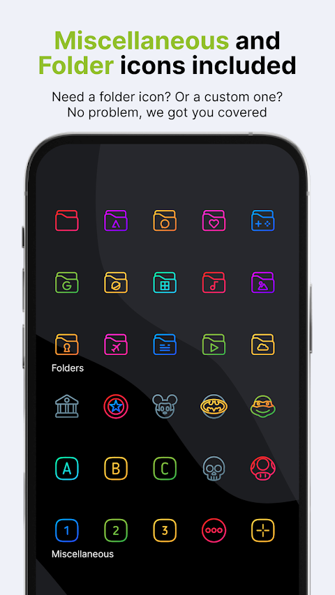 Caelus: linear icon pack screenshot