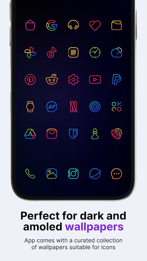 Caelus: linear icon pack screenshot
