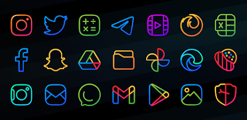 Caelus: linear icon pack screenshot