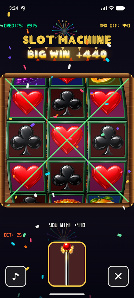 Retro Lucky Spin game screenshot