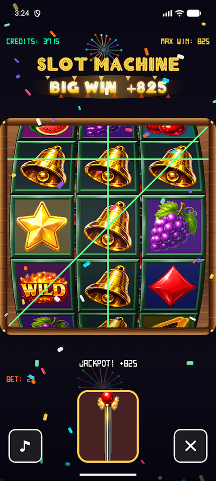 Retro Lucky Spin game screenshot