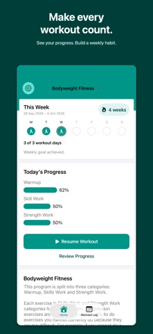 Bodyweight Fitness screenshot