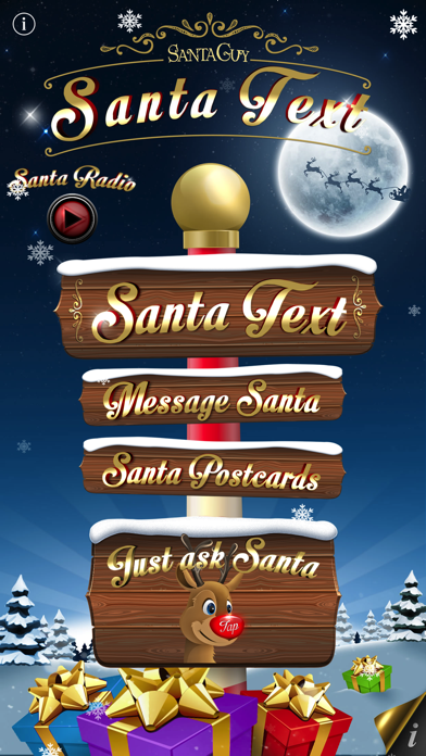 Santa Text screenshot