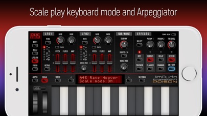 Poison-202 Vintage Synthesizer screenshot
