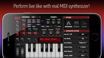 Poison-202 Vintage Synthesizer screenshot