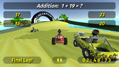 Math Racing 2 Pro screenshot
