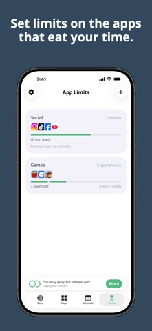 Liberate: Screen Time Control screenshot