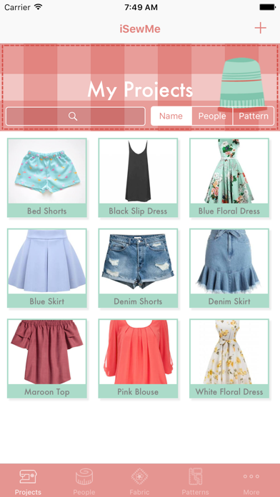 iSewMe screenshot