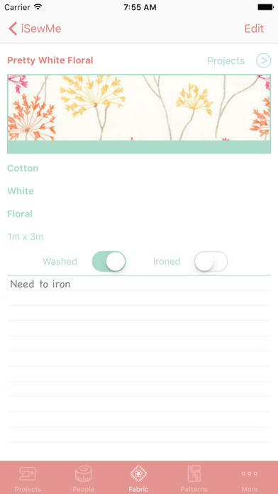 iSewMe screenshot