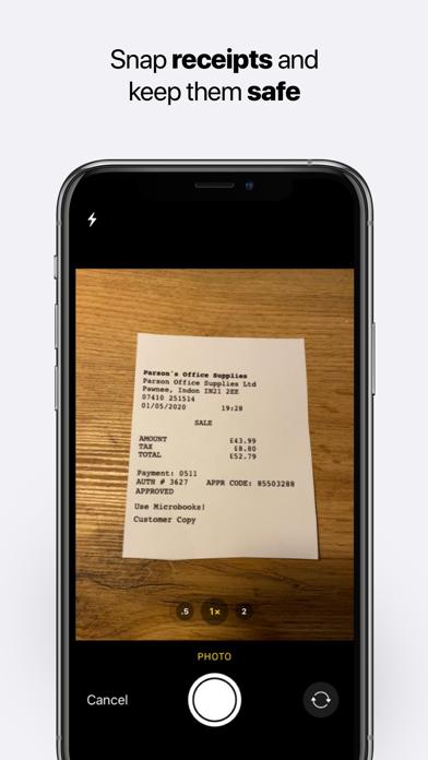 Microbooks® screenshot
