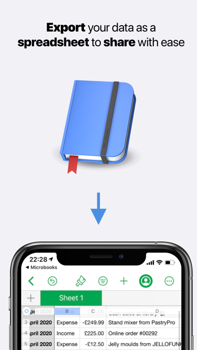 Microbooks® screenshot