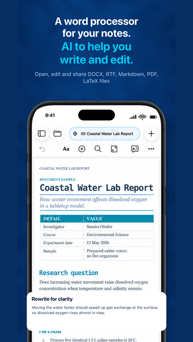 Notes Writer Browser: Nautilus screenshot