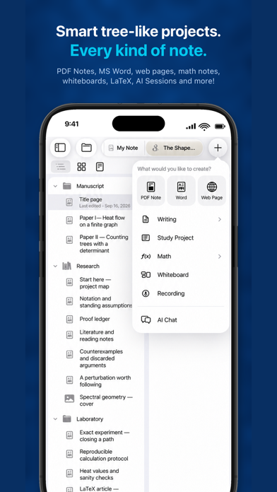 Notes Writer Browser: Nautilus screenshot