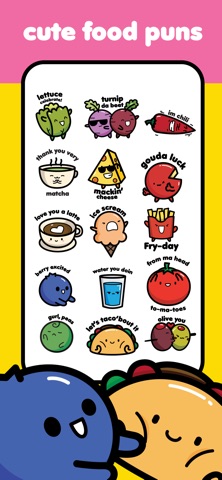 Cute Food Puns screenshot