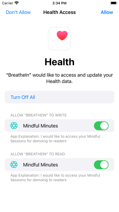 BreatheIn: Calm Breathing screenshot