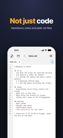 txt.edit: Code & Text Editor screenshot